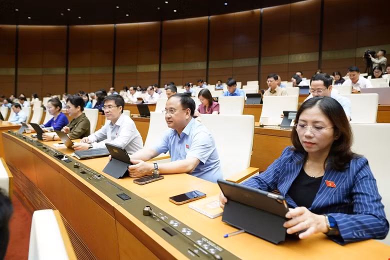 Quang cảnh phiên họp