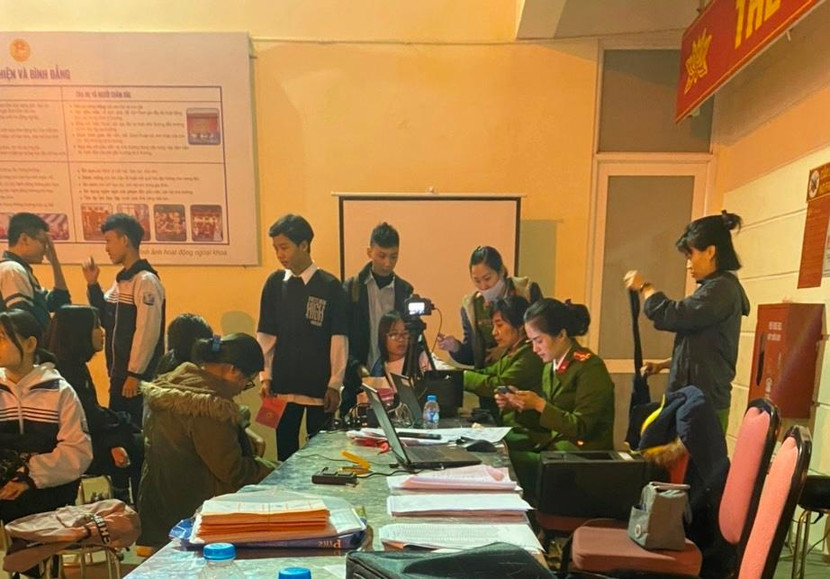 Tiến đố, số lượng và chất lượng là những yếu tố CAQ Hà Đông xác định rõ trong công tác cấp Căn cước