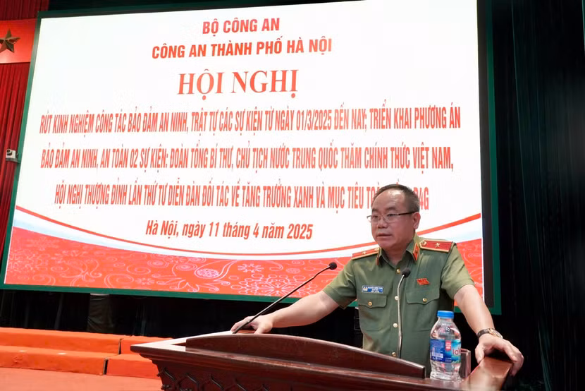 Ngày 11-4, Thiếu tướng Nguyễn Thanh Tùng chủ trì hội nghị triển khai Phương án bảo đảm an ninh, an toàn chuyến thăm chính thức Việt Nam của Tổng Bí thư, Chủ tịch nước Trung Quốc Tập Cận Bình; và Hội nghị thượng đỉnh lần thứ tư Diễn đàn đối tác về tăng trưởng xanh và mục tiêu toàn cầu - P4G.
