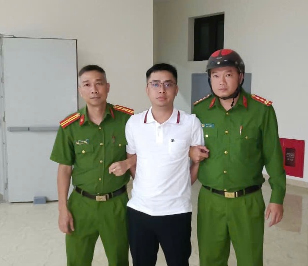 Đối tượng Bùi Đình Khánh bị bắt Đối tượng Bùi Đình Khánh bị bắt