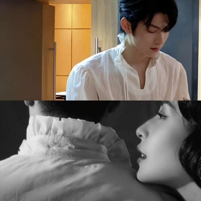 Những hình ảnh của Chi Pu và Phàn Trị Hân trong MV