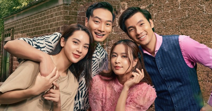 Hoàng Thuỳ Linh và các bạn diễn trong phim