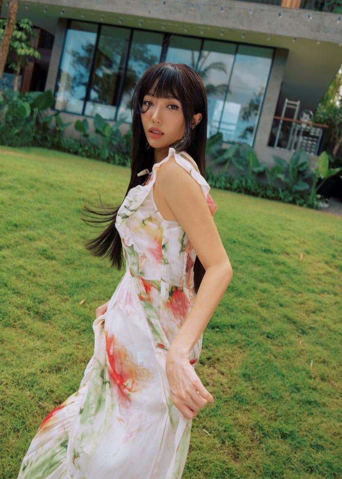 Nữ diễn viên tự tin và thể hiện hình ảnh người phụ nữ Việt đến bạn bè quốc tế