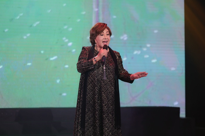 NSND Lệ Thuỷ trong đêm nhạc