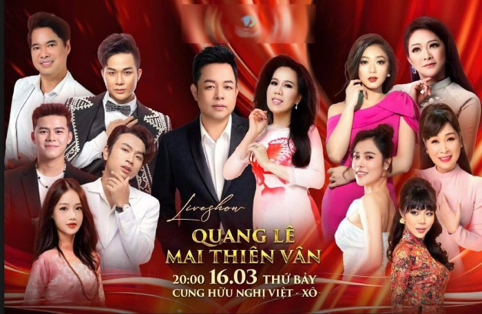 Mai Thiên Vân hiếm hoi hội ngộ khán giả quê nhà trong live show của Quang Lê Mai Thiên Vân hiếm hoi hội ngộ khán giả quê nhà trong live show của Quang Lê