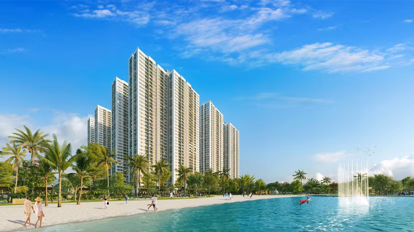 Imperia Smart City có vị trí ngay sát công viên trung tâm, hồ điều hòa Imperia Smart City có vị trí ngay sát công viên trung tâm, hồ điều hòa