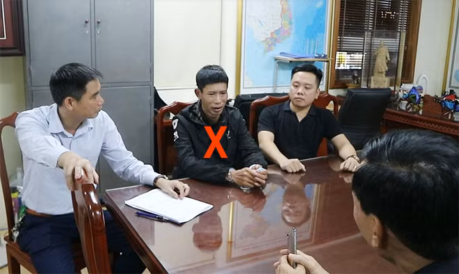 Đối tượng Sỹ (dấu X) khai nhận hành vi phạm tội tại CQĐT