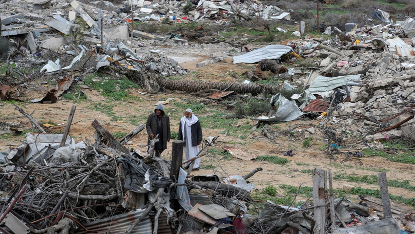 Dải Gaza bị phá hủy nghiêm trọng kể từ khi xung đột Israel - Hamas bùng phát từ tháng 10-2024