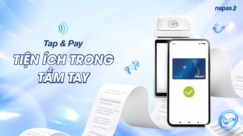Dịch vụ Tap & Pay cho phép khách hàng có thể thanh toán bằng điện thoại mà không cần mang theo thẻ vật lý Dịch vụ Tap & Pay cho phép khách hàng có thể thanh toán bằng điện thoại mà không cần mang theo thẻ vật lý
