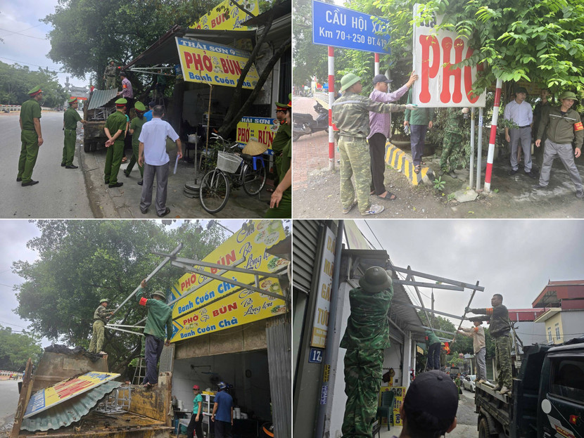 Xã Hương Sơn nỗ lực đảm bảo trật tự an toàn giao thông, văn minh đô thị ảnh 3