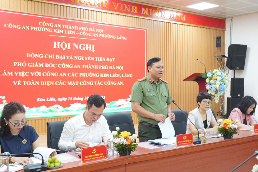 Gắn bó mật thiết với nhân dân, góp phần giữ vững bình yên Thủ đô ảnh 3 Gắn bó mật thiết với nhân dân, góp phần giữ vững bình yên Thủ đô ảnh 3