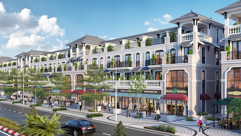 Những căn shophouse Trung tâm mang kiến trúc Đông Dương là điểm đến mua sắm, trải nghiệm đầy nghệ thuật