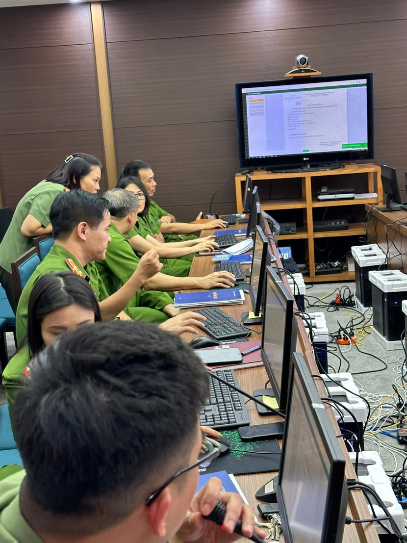 CAH Gia Lâm ứng dụng các thiết bị công nghệ hiện đại trong phòng ngừa, đấu tranh tội phạm