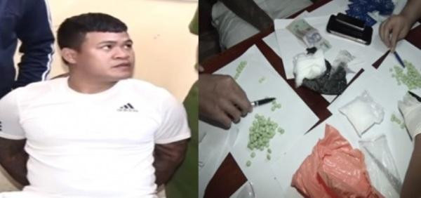 Đối tượng Toàn và tang vật vụ án Đối tượng Toàn và tang vật vụ án