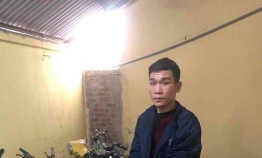 Đối tượng Cường bị bắt giữ