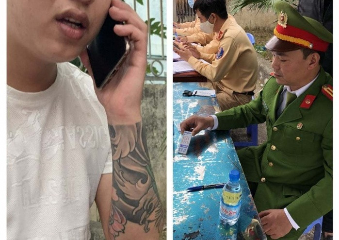 CSGT và lực lượng chức năng kiểm tra phát hiện lái xe nghiện ma túy CSGT và lực lượng chức năng kiểm tra phát hiện lái xe nghiện ma túy