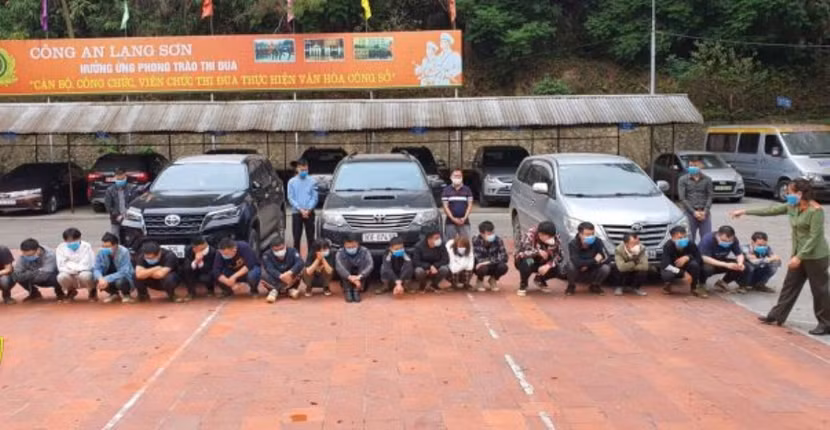 CSGT phát hiện xử lý nhóm đối tượng nhập cảnh trái phép trong khi dịch Covid -19 đang diễn biến phức tạp