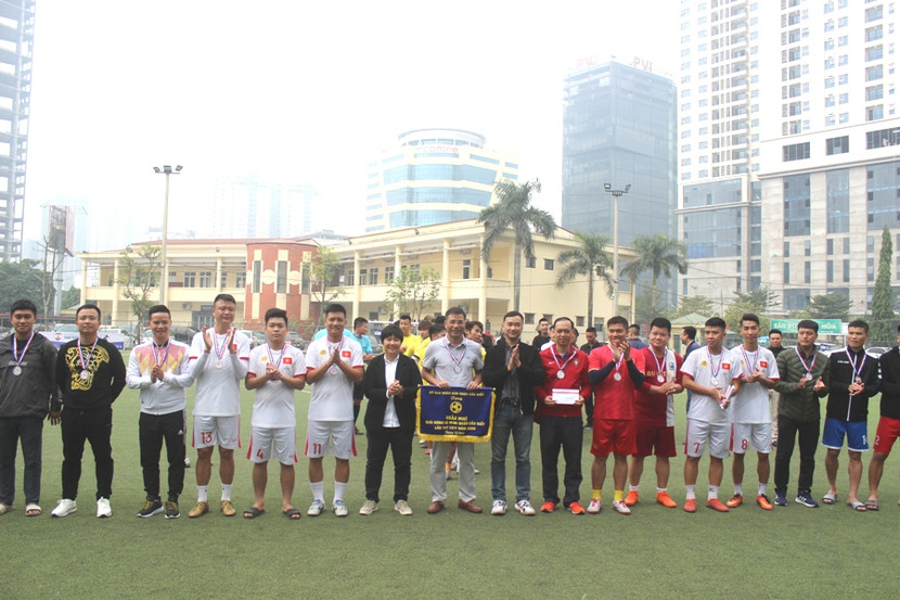 Đội CAQ Cầu Giấy giành giải Á quân Đội CAQ Cầu Giấy giành giải Á quân