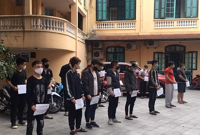 Nhiều đối tượng gây rối trật tự công cộng đã bị Công an Hà Nội phát hiện, xử lý nghiêm