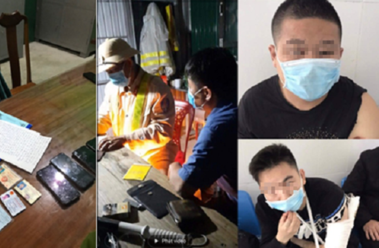 CSGT kiểm tra các đối tượng nhập cảnh trái phép CSGT kiểm tra các đối tượng nhập cảnh trái phép