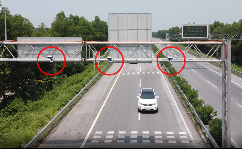 Hệ thống camera trên cao tốc phát hiện, xử lý hàng nghìn xe vi phạm Hệ thống camera trên cao tốc phát hiện, xử lý hàng nghìn xe vi phạm