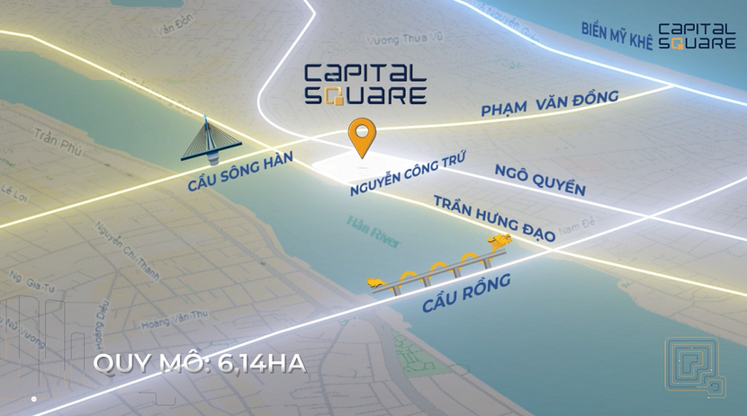 Lợi thế vị trí vượt trội cung cấp những đặc quyền cho cư dân Capital Square