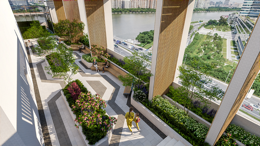 Hệ tiện ích đồng bộ mang lại cho cư dân một cuộc sống “tất cả trong một” chuẩn quốc tế