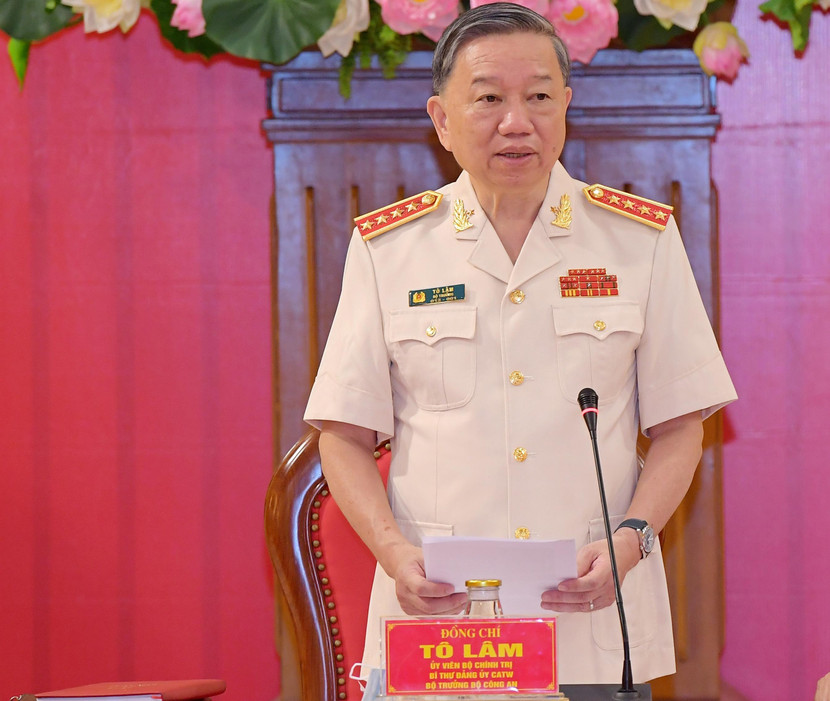 Bộ trưởng Bộ Công an Tô Lâm chủ trì hội nghị