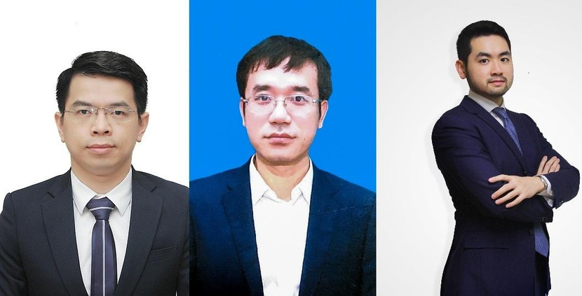 Các ông Trần Ngọc Minh, Nguyễn Văn Minh và Võ Quốc Lợi