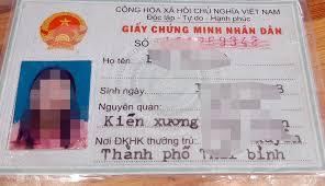 Các thông tin trên chứng minh nhân dân của cá nhân là rất quan trọng, cần tránh bị lộ lọt (ảnh minh họa)