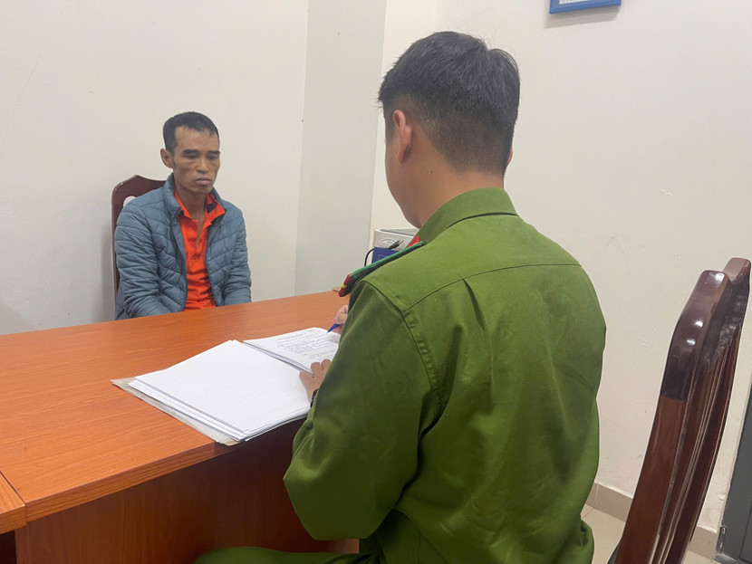 Đối tượng Sinh khai nhận hành vi phạm tội