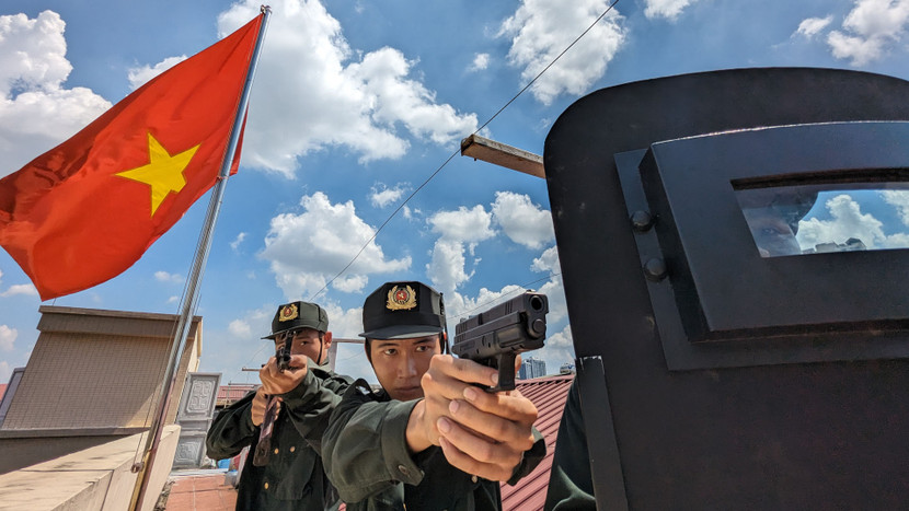 Lực lượng Cảnh sát cơ động đặc nhiệm Công an Thủ đô đã huy động 26.216 lượt cán bộ, chiến sĩ bảo vệ tuyệt đối an toàn các kỳ cuộc được giao, trong đó có nhiều kỳ cuộc lớn năm 2024