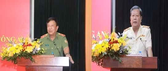 Thiếu tướng Đỗ Triệu Phong và Thiếu tướng Phạm Đăng Khoa