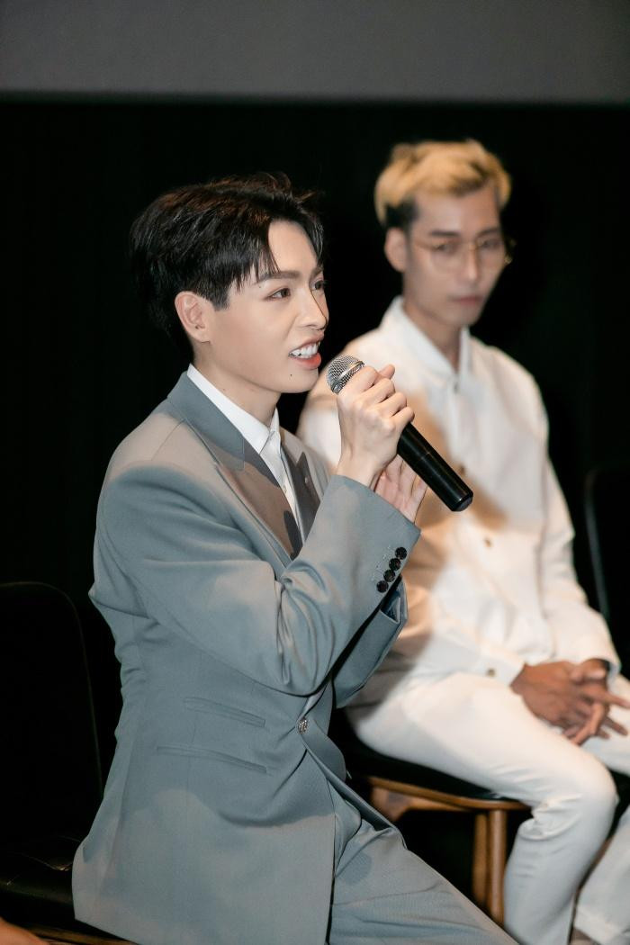 Đức Phúc chia sẻ tại buổi ra mắt MV