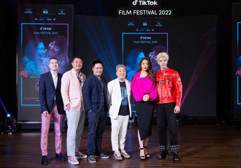 Ban giám khảo TikTok Film Festival 2022 tại buổi ra mắt Ban giám khảo TikTok Film Festival 2022 tại buổi ra mắt