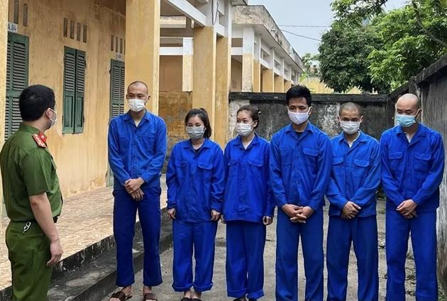 Một số bị can trong vụ án Một số bị can trong vụ án