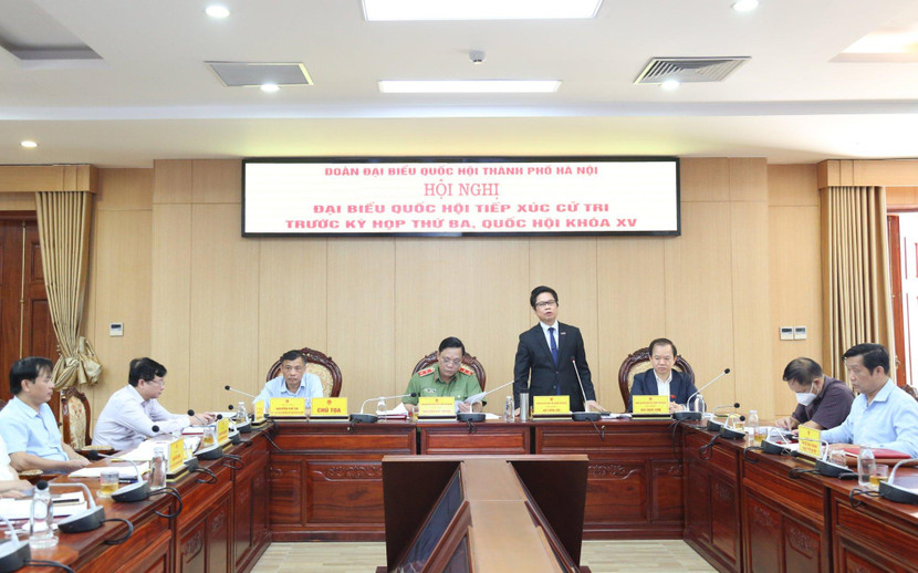 ĐBQH Vũ Tiến Lộc, Ủy viên Ủy ban Kinh tế của Quốc hội đã tiếp thu ý kiến và trả lời kiến nghị của cử tri