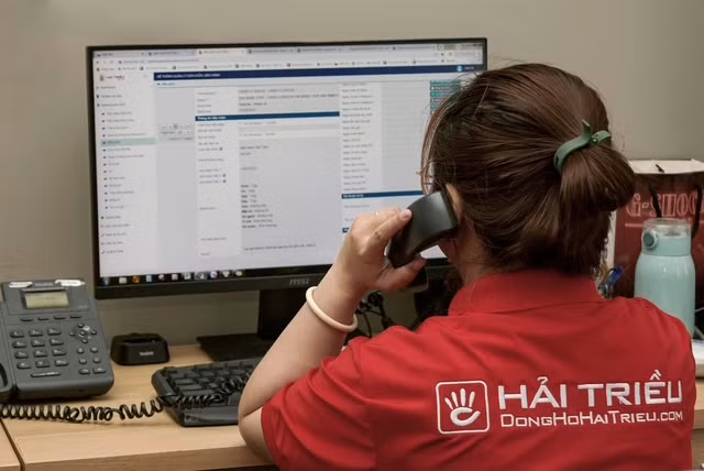 Đội ngũ Happy Call của Đồng Hồ Hải Triều sẽ liên lạc để kiểm tra mức độ hài lòng sau khi khách nhận được hàng
