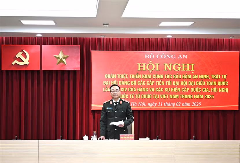 Thứ trưởng Phạm Thế Tùng chủ trì Hội nghị.