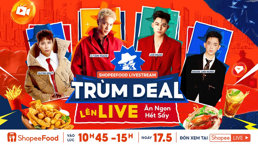 ShopeeFood Marathon Livestream mang đến không gian tương tác độc đáo và thú vị ShopeeFood Marathon Livestream mang đến không gian tương tác độc đáo và thú vị