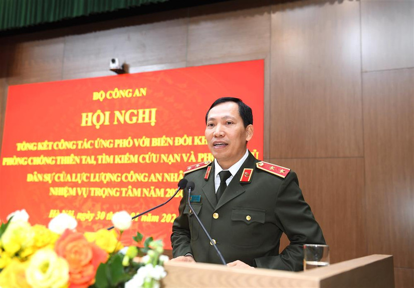 Thứ trưởng Lê Văn Tuyến chủ trì, phát biểu tại hội nghị.