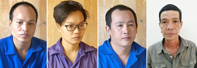 Các đối tượng chính trong vụ án