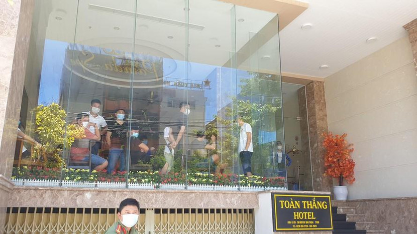 Khách sạn nơi nhiều nạn nhân bị lừa đi xuất khẩu lao động lưu trú Khách sạn nơi nhiều nạn nhân bị lừa đi xuất khẩu lao động lưu trú