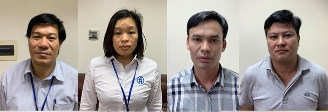 Một số bị can chính trong vụ án