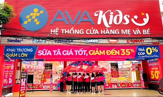 AVAKids chuyên phân phối sản phẩm mẹ và bé chính hãng