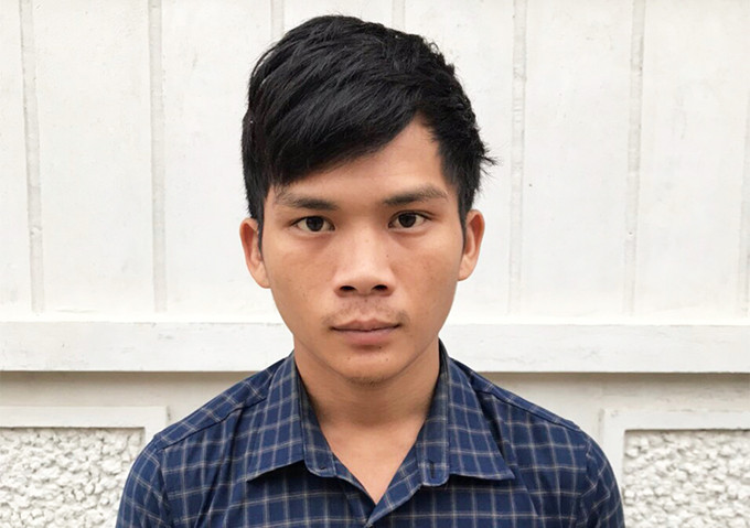 Nguyễn Trọng Thưởng tại cơ quan công an Nguyễn Trọng Thưởng tại cơ quan công an