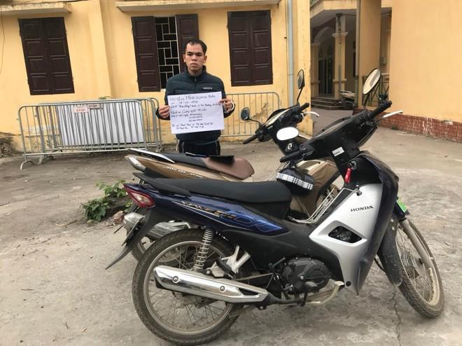 Đối tượng và phương tiện, tang vật trong vụ cướp tài sản vừa được lực lượng CSHS khám phá