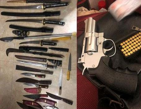 Phương tiện gây án của tội phạm cướp tài sản bị CATP Hà Nội thu giữ