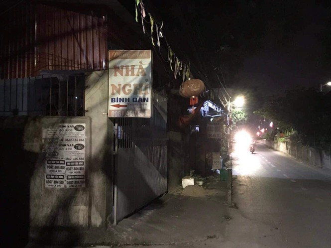 Hiện trường xảy ra vụ án mạng ở TP Uông Bí, Quảng Ninh tối 1-9 Hiện trường xảy ra vụ án mạng ở TP Uông Bí, Quảng Ninh tối 1-9