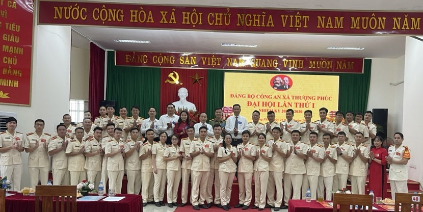 Đại hội Đảng bộ Công an xã Thượng Phúc nhiệm kỳ 2025-2030 thành công tốt đẹp